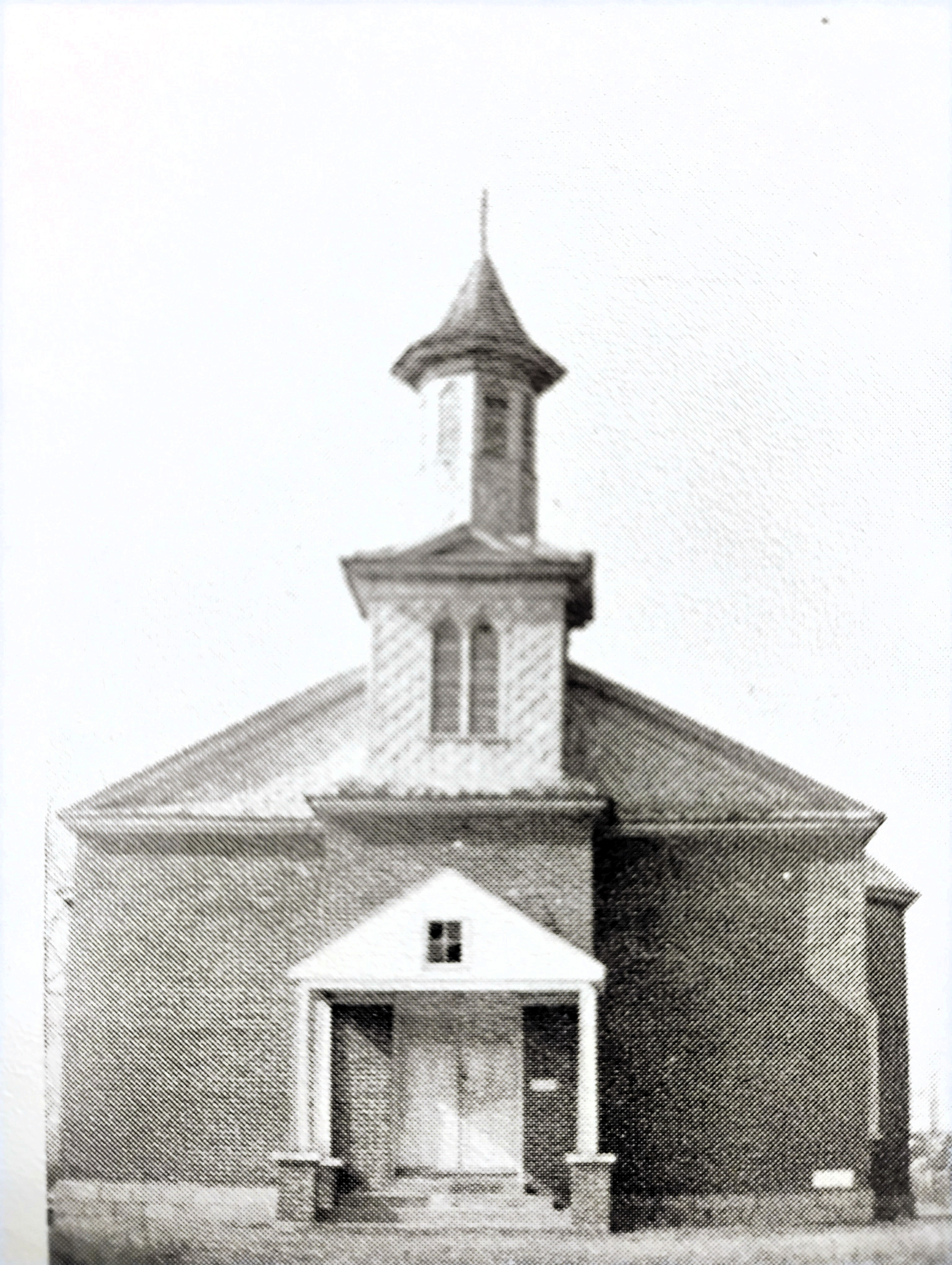 Historic Sanctuary — New Portico Frontage